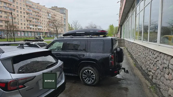 ENROAD Nomadix Pro XL Slim 400 на Haval h9 — общий вид автомобиля с установленным автобоксом