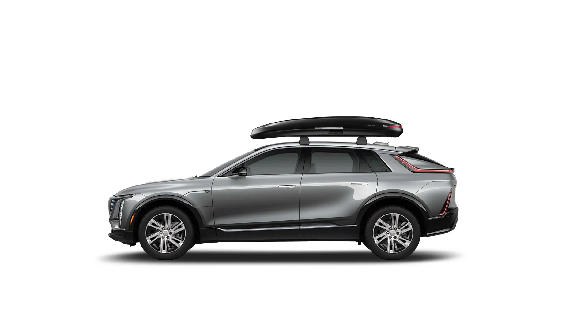 Бокс на крышу Cadillac LYRIQ — ENROAD Nomadix Pro XXL Slim 450-E