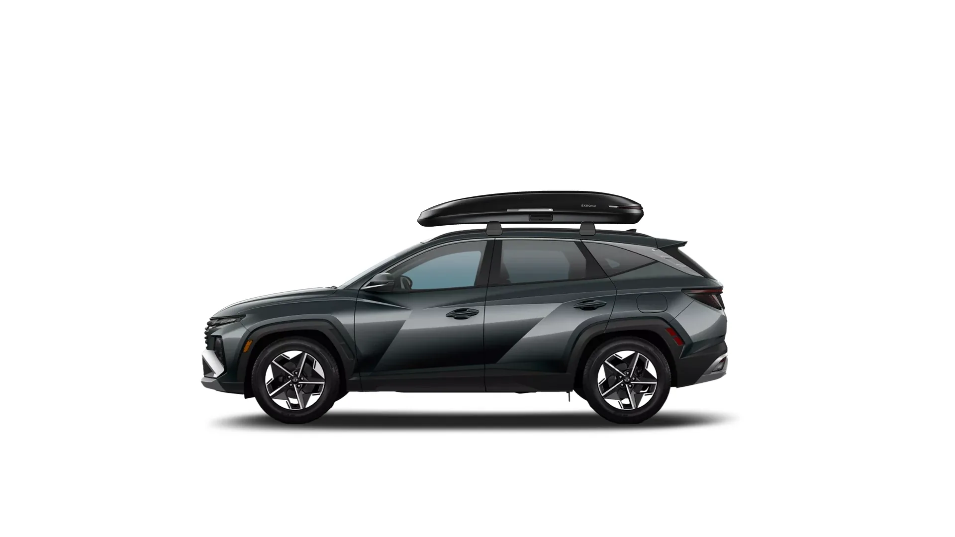 Бокс на крышу Hyundai Tucson — ENROAD Nomadix Pro XL Slim 400