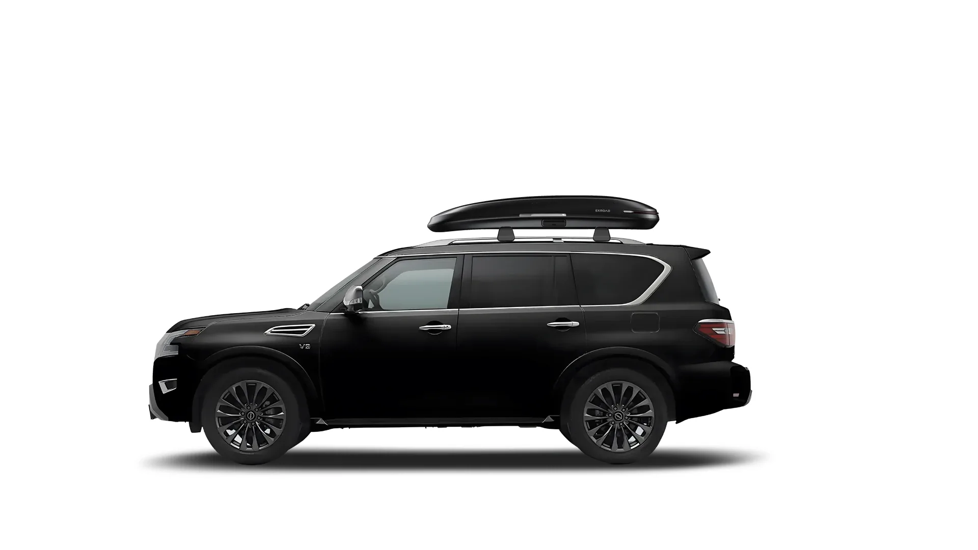Бокс на крышу Nissan Patrol/Armada — ENROAD Nomadix Pro XL Slim 400